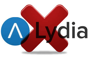 Supprimer un compte Lydia