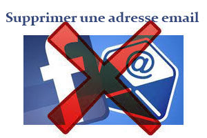 Supprimer une adresse mail principale facebook