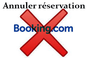 Annuler une réservation sur Booking