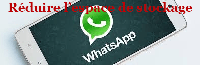 Réduire l'espace de stockage WhatsApp