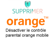 Désactiver le contrôle parental Orange Mobile