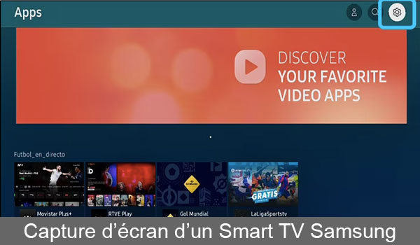 Supprimer une application sur Smart TV Samsung 